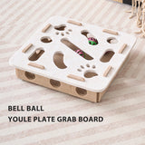 cat maze toy felt puzzle box