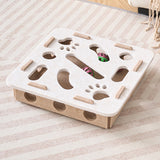 cat maze toy felt puzzle box