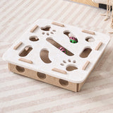 cat maze toy felt puzzle box