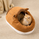 cat climbing bed