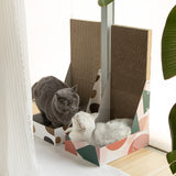CORRUGATED CARDBOARD CAT BED