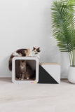 CORRUGATED CARDBOARD CAT BED