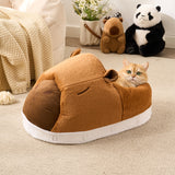 cat climbing bed