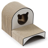 CORRUGATED CARDBOARD CAT BED