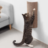 Corrugated cardboard cat playing post