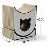 CORRUGATED CARDBOARD CAT BED